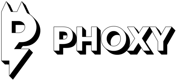 Phoxy Logo BW Web